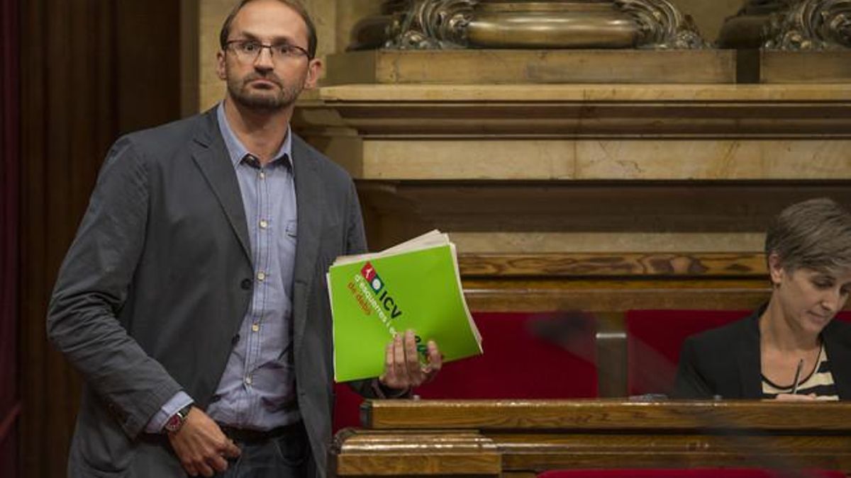 Joan Herrera, en el debate de política general.