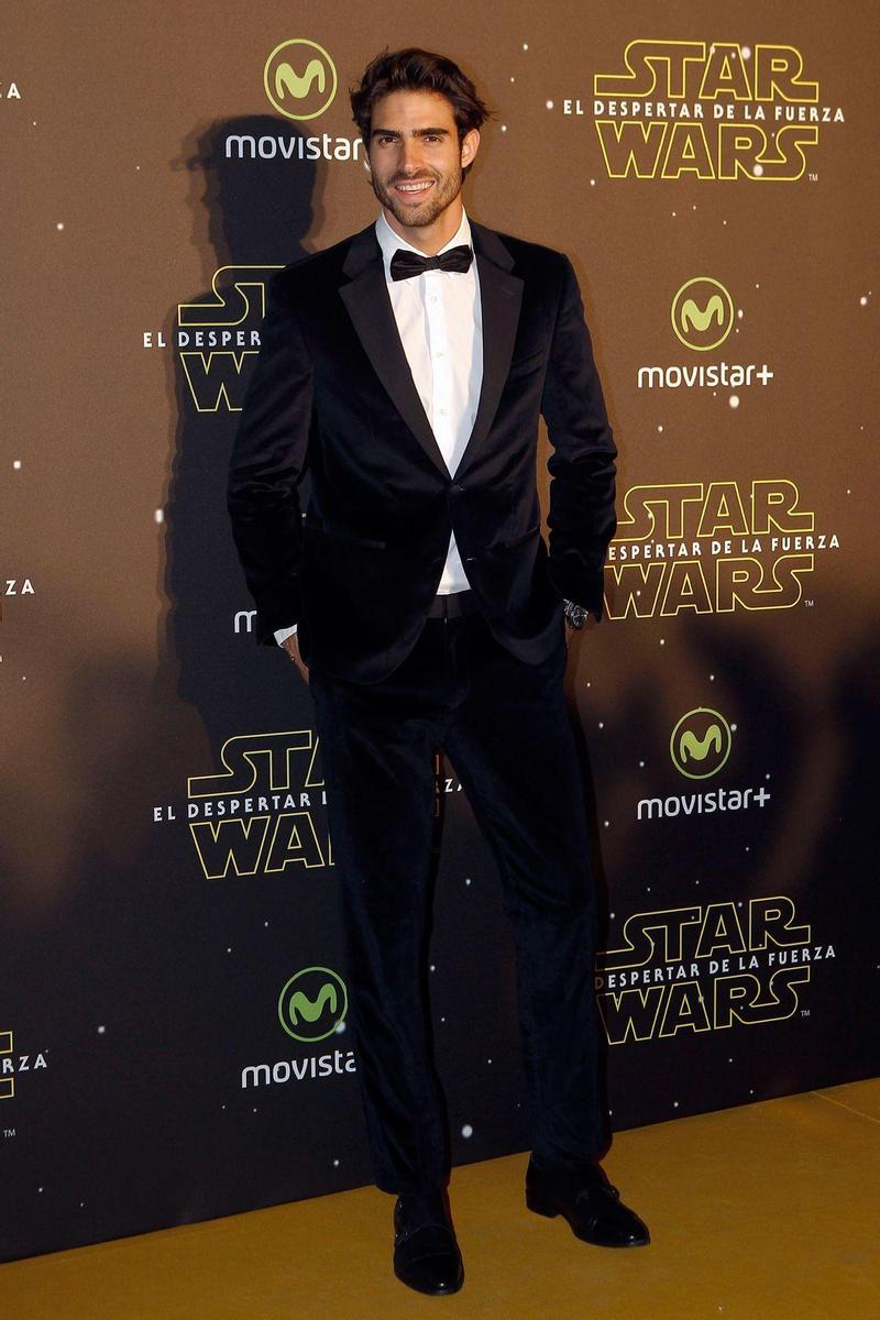 Juan Betancourt en el estreno en Madrid de 'Star Wars: El despertar de la Fuerza'