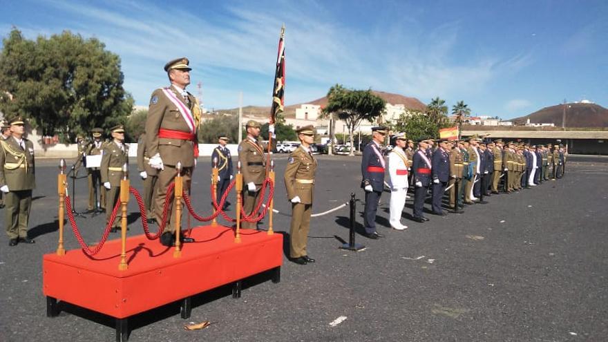 Celebración de Santa Bárbara en el Mando de Canarias del Ejército de Tierra