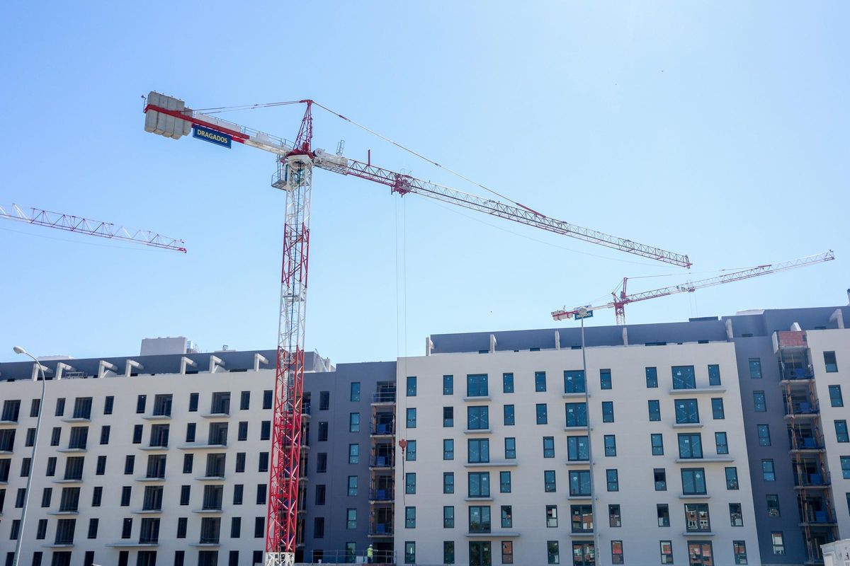 Viviendas en construcción