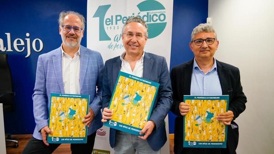 El Periódico Extremadura: la hemeroteca de un siglo en 220 páginas escritas en 100 años