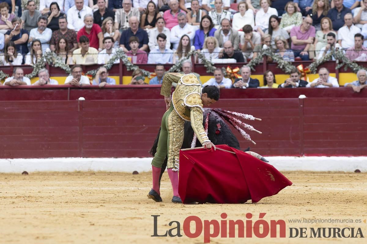 Cuarta corrida en la Feria Taurina de Murcia (Castella, Manzanares y Ureña)