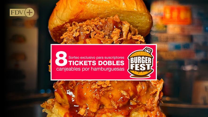 Sorteamos 8 tickets dobles para saborear las mejores hamburguesas de La Burger Fest