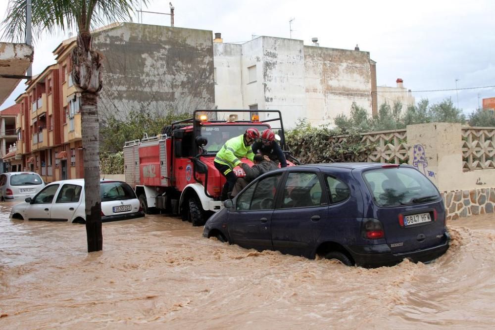 Inundaciones en Los Alcázares