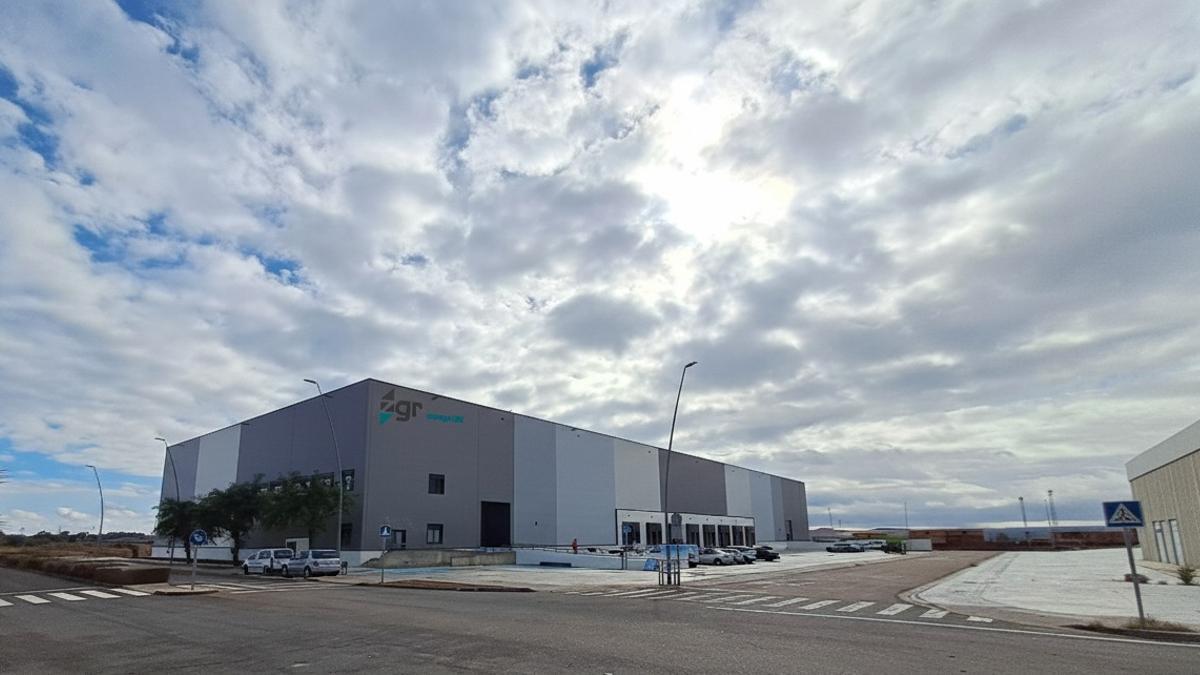 Fábrica de Zigor en el Parque Logístico de El Higuerón en Córdoba.