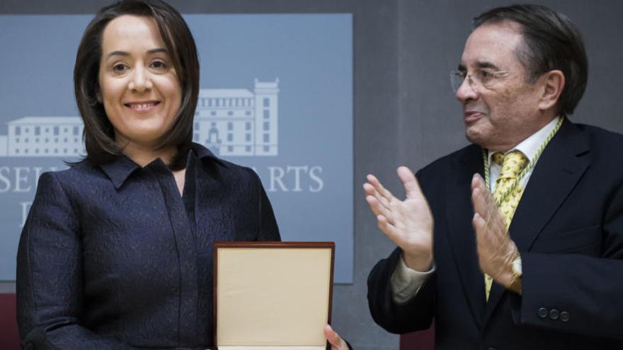 El Palau de la Música recibe la Medalla de la Academia de Bellas Artes