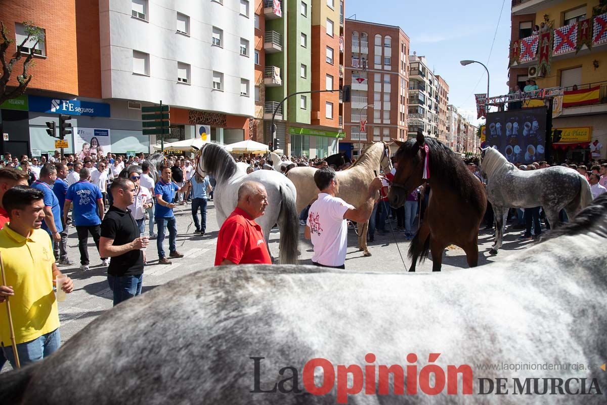 Pasacalles caballos del vino al hoyo