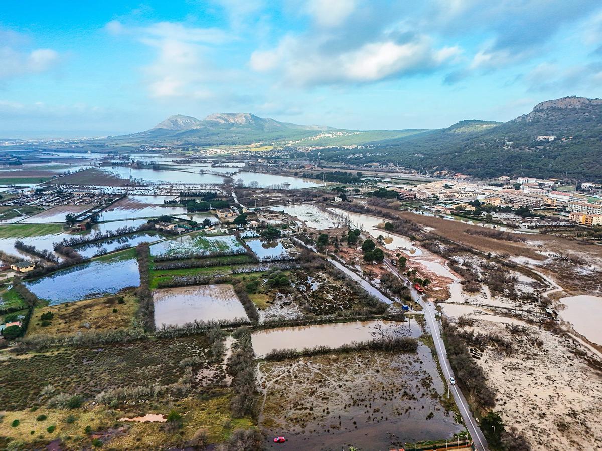 Danys a Torroella de Montgrí pel temporal Harry