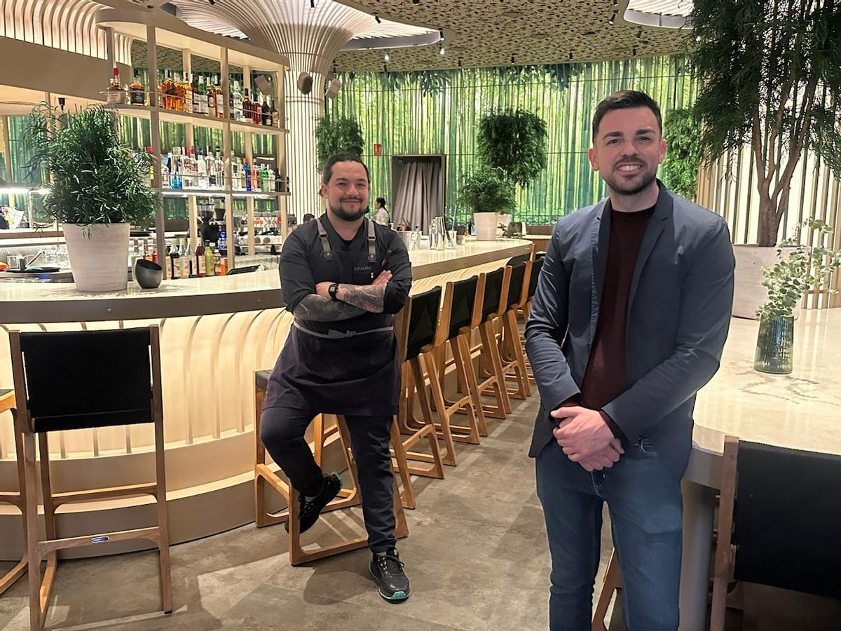 Óscar Palma y Cristóbal Boucher (responsables de Forja)