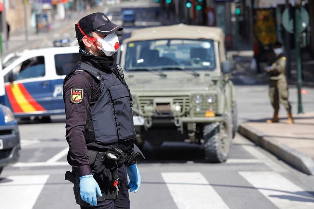 Murcia en su tercer domingo de confinamiento