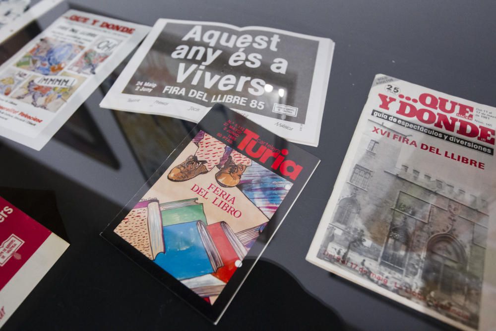 Exposición sobre los 50 años de la Fira del Llibre