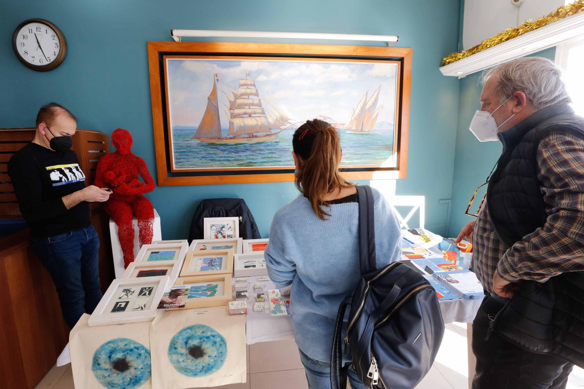 Cuando regalar arte de Ibiza salva vidas