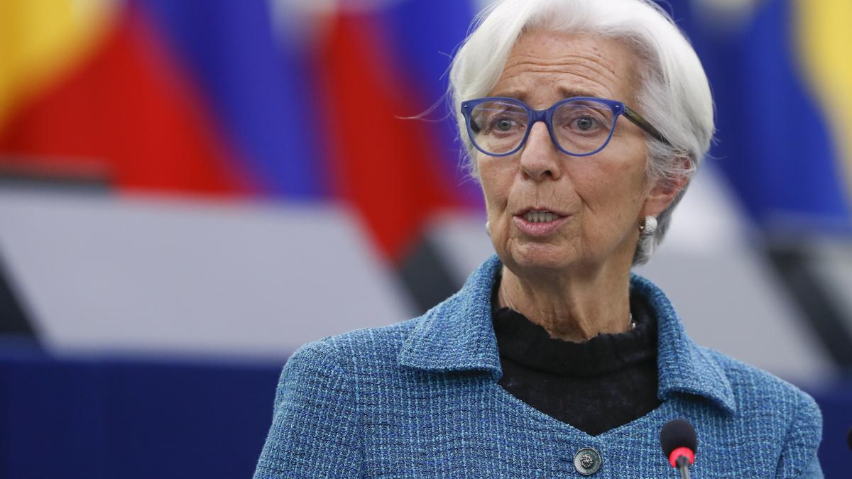 La presidenta del BCE, Christine Lagarde.