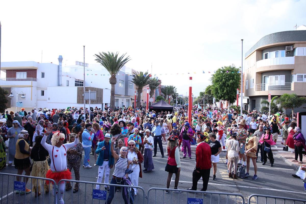 Ambiente en el Carnaval de Día de Arinaga