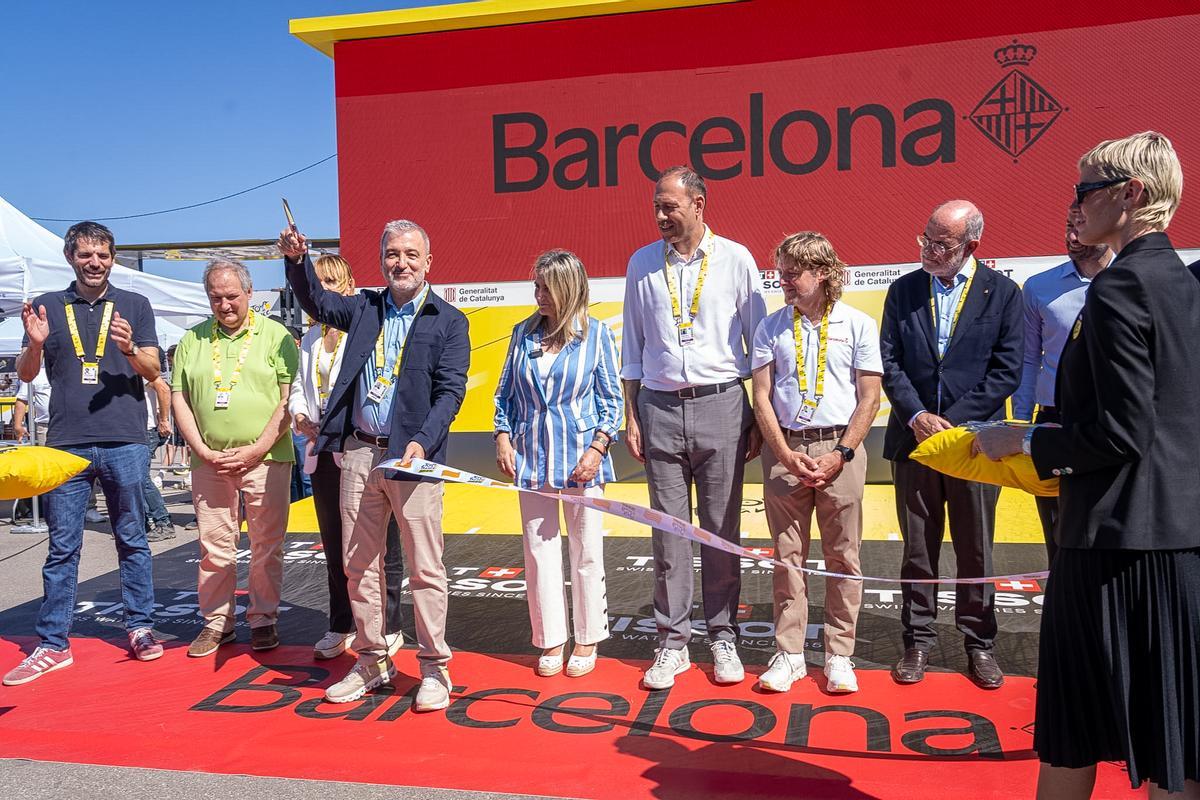 El Tour arranca en Barcelona