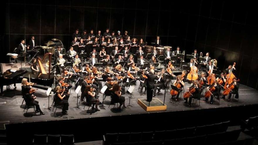 Concerto da Real Filharmonía de Galicia, no Auditorio. // Iñaki Osorio