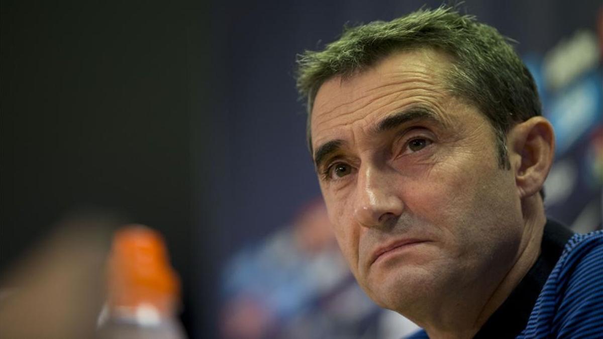 Valverde compareció en rueda de prensa para hablar del partido ante el Leganés