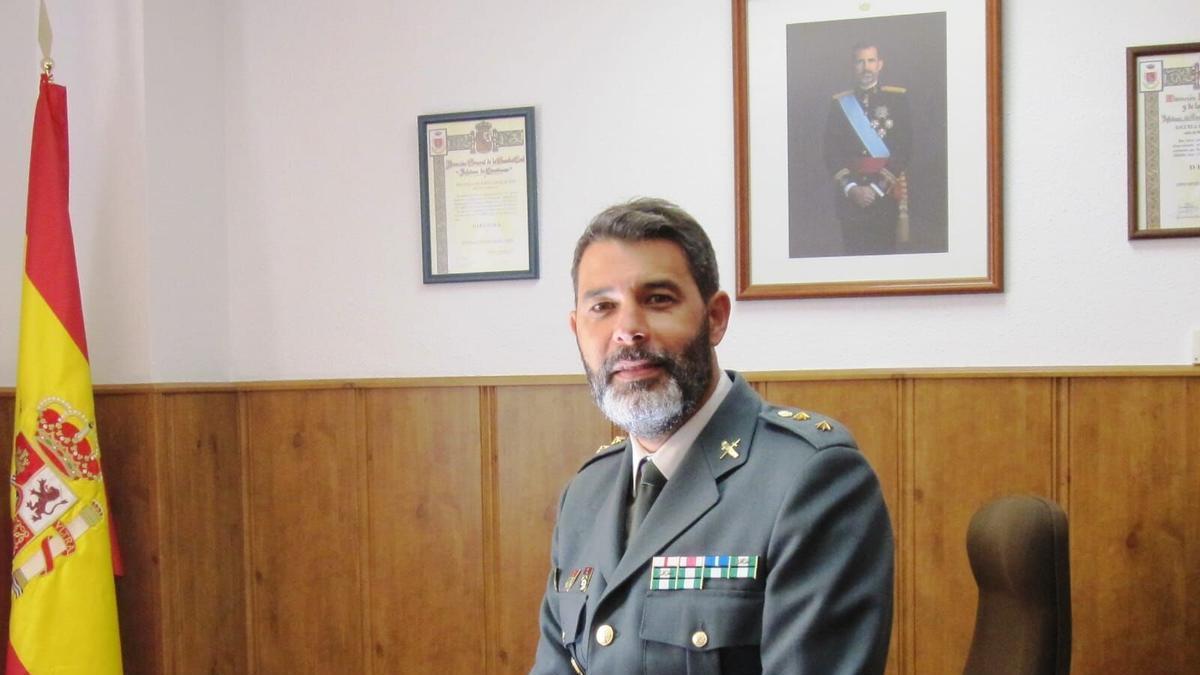 HECTOR DAVID PULIDO, TENIENTE CORONEL DE LA GUARDIA CIVIL.