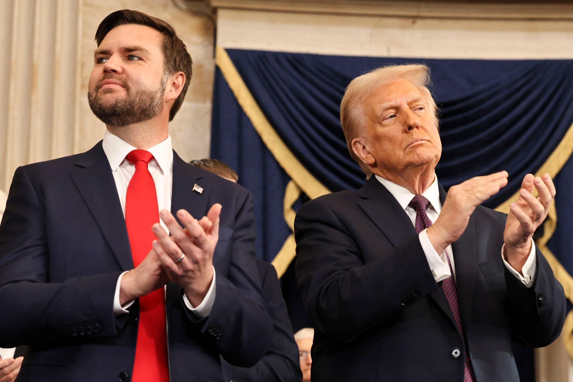 La investidura de Donald Trump, en fotos