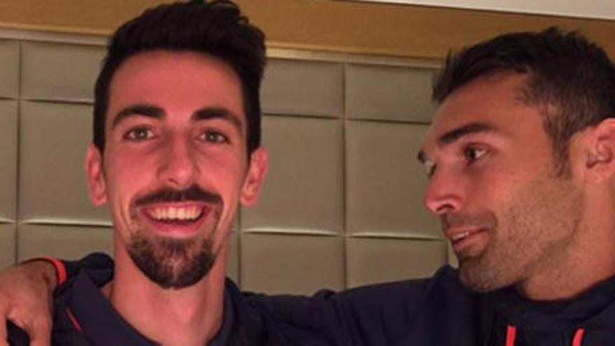 Isaac Cuenca y David Barral.