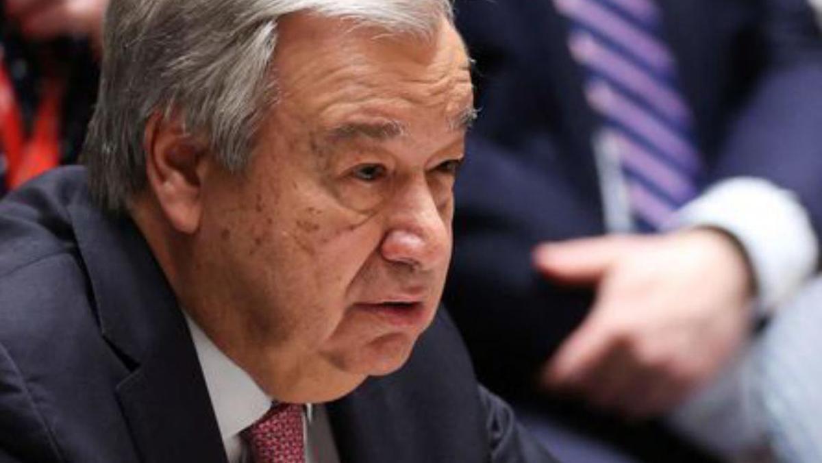 António Guterres. | AFP
