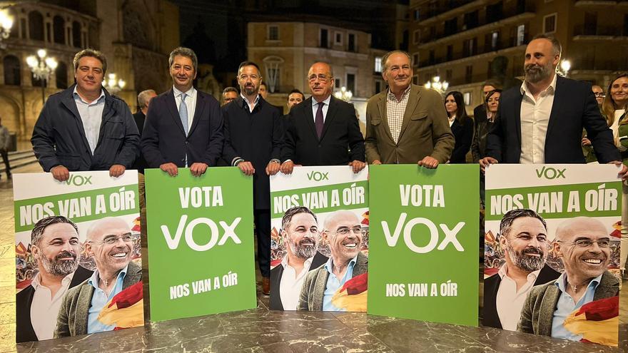 Vox impulsa a Barrera como baza para la campaña valenciana