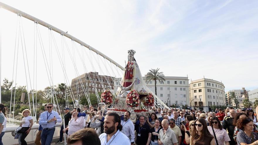La Fuensanta visitará Alquerías este domingo: horario, recorrido y calles cortadas