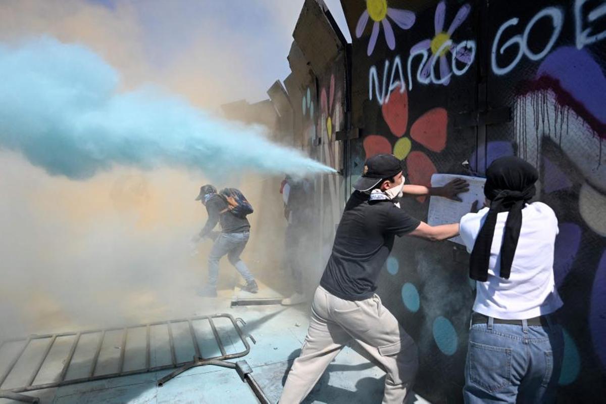 Incidentes en la marcha de la ‘Generación Z’ contra la corrupción en México