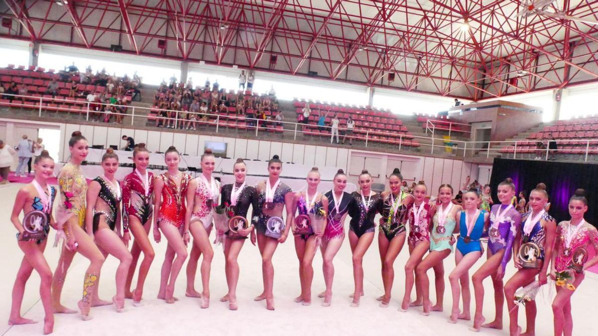 Gimnastes que han participat en la Figueres Cup