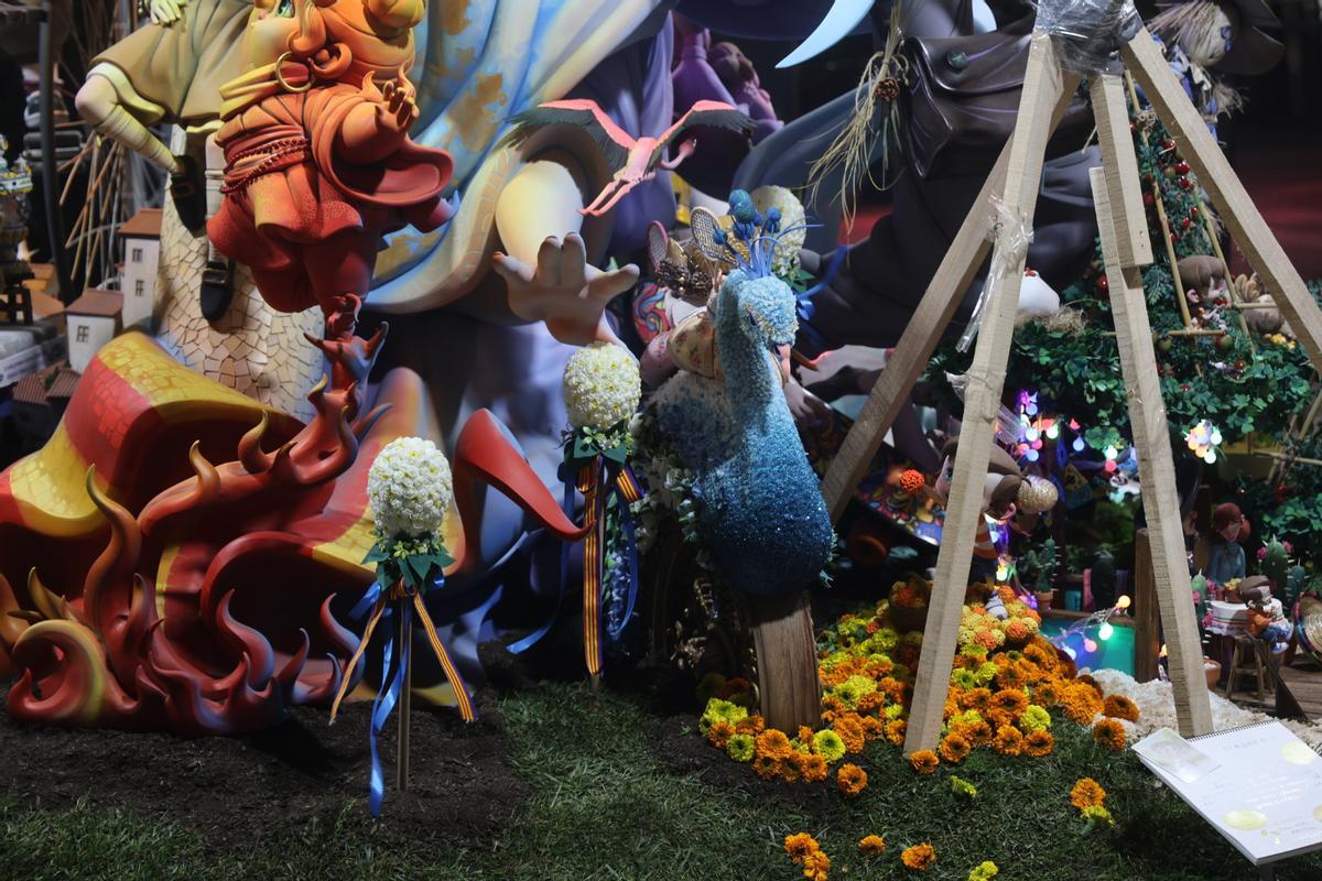 Recorrido por la falla infantil Espartero-Ramón y Cajal, ganadora del Ninot Indultat Infantil 2026