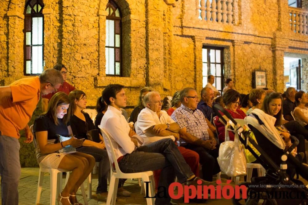 Pregón de las Fiestas de Calasparra a cargo de Mar