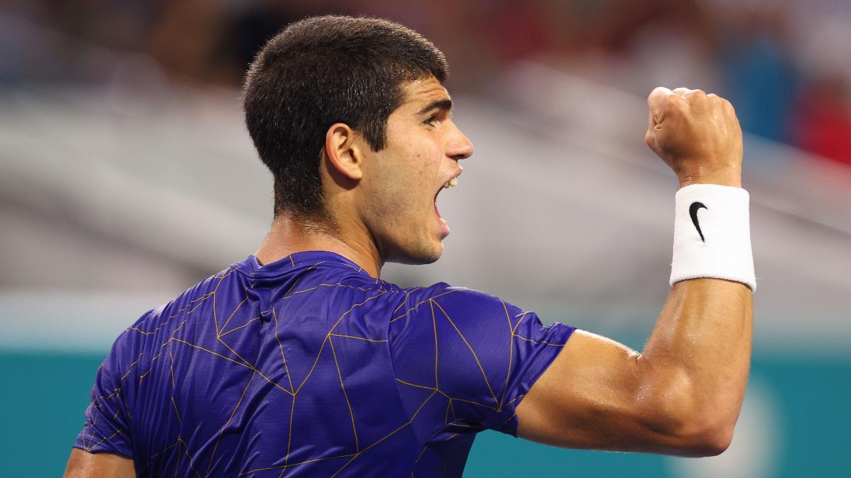 Carlos Alcaraz, en semifinales del ATP Miami