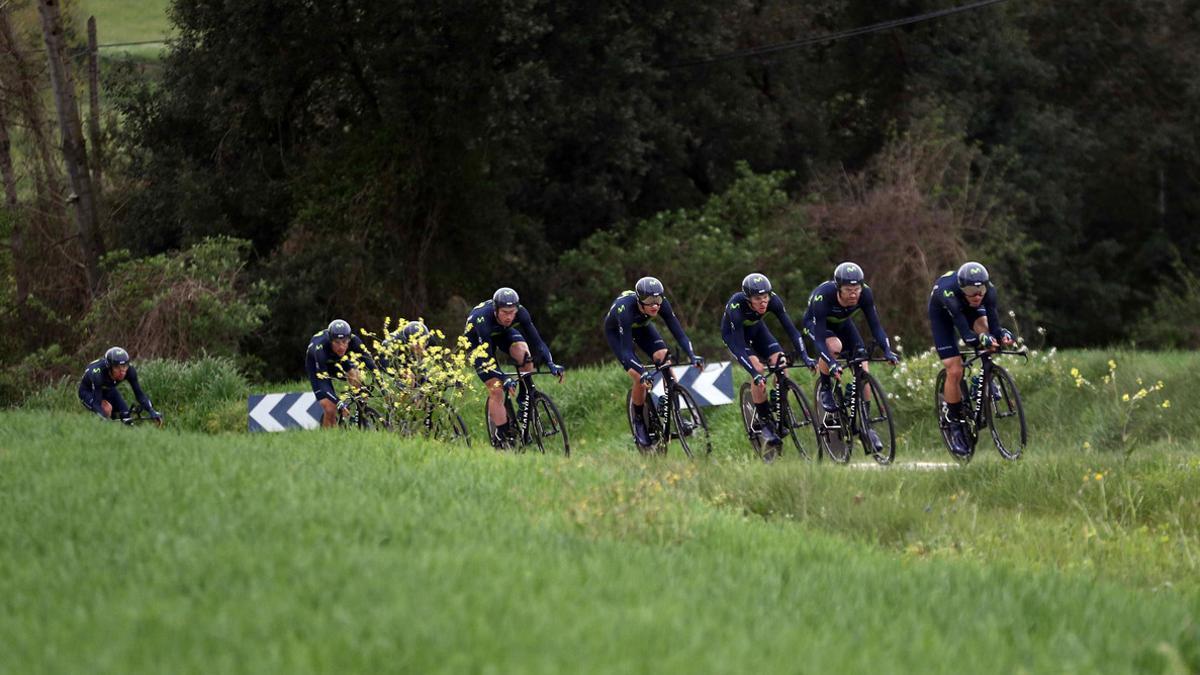 El conjunto Movistar, en acción