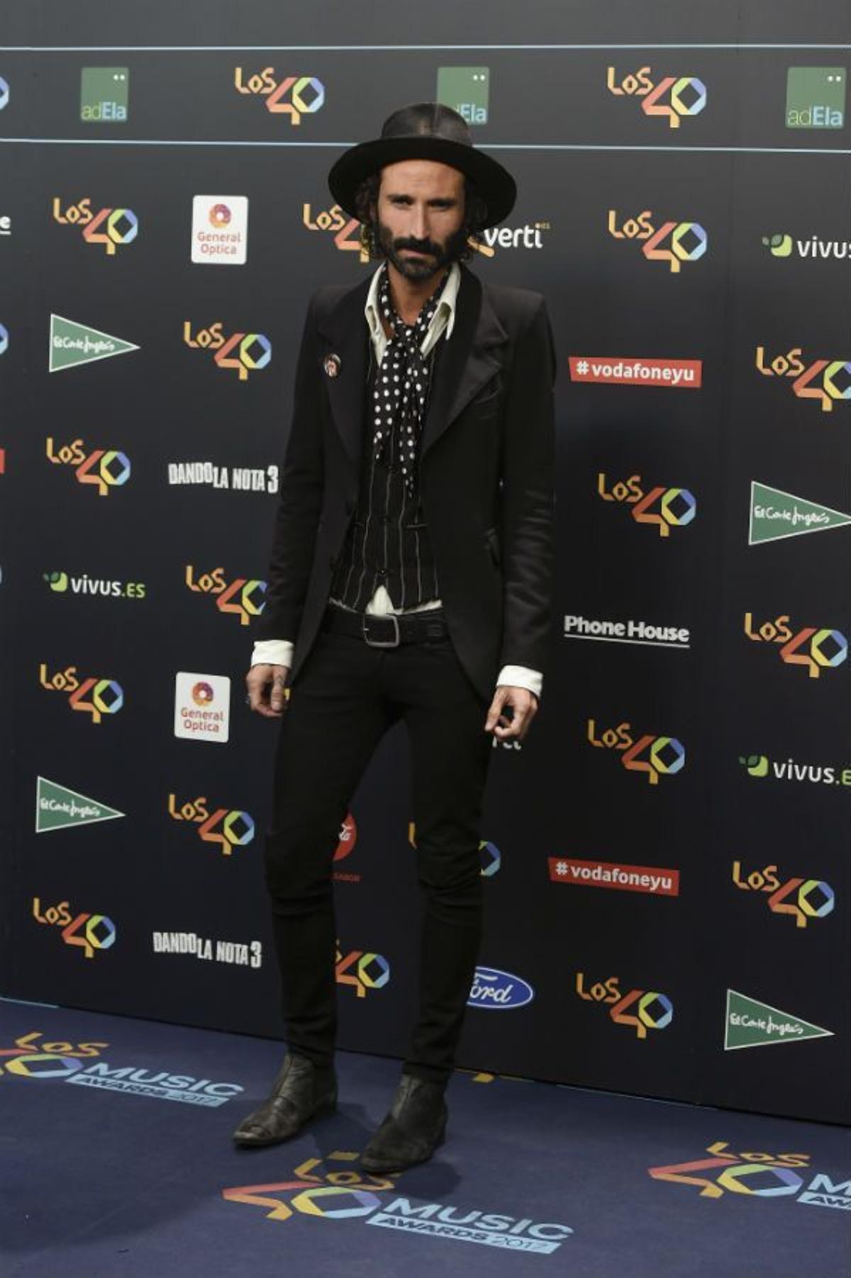 Leiva en Los 40 Music Awards 2017