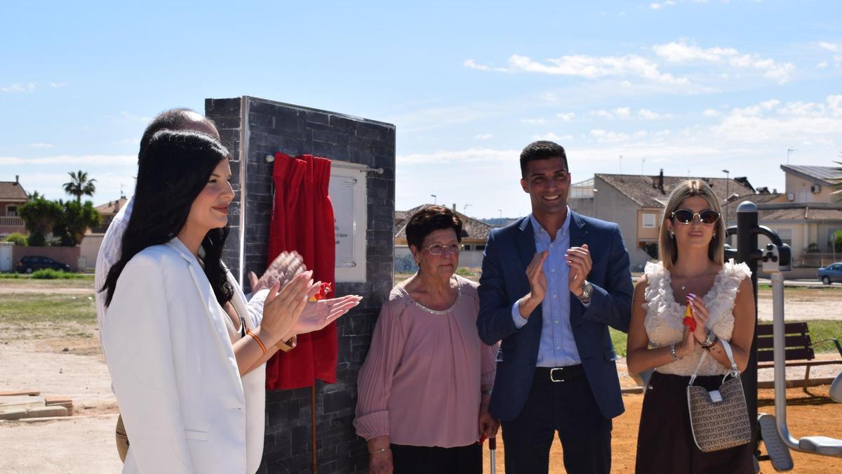 Inauguración del nuevo Parque del Retiro de Alguazas.