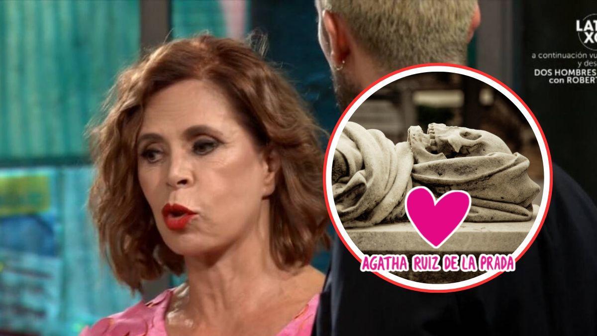 Ágatha Ruiz de la Prada revela que le gustaría diseñar su propia tumba.