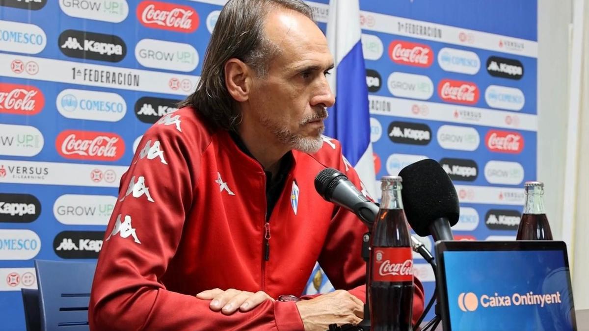 Estas han sido las declaraciones de Luis Garrido, entrenador del Alcoyano, tras el descenso a 2ªRFEF