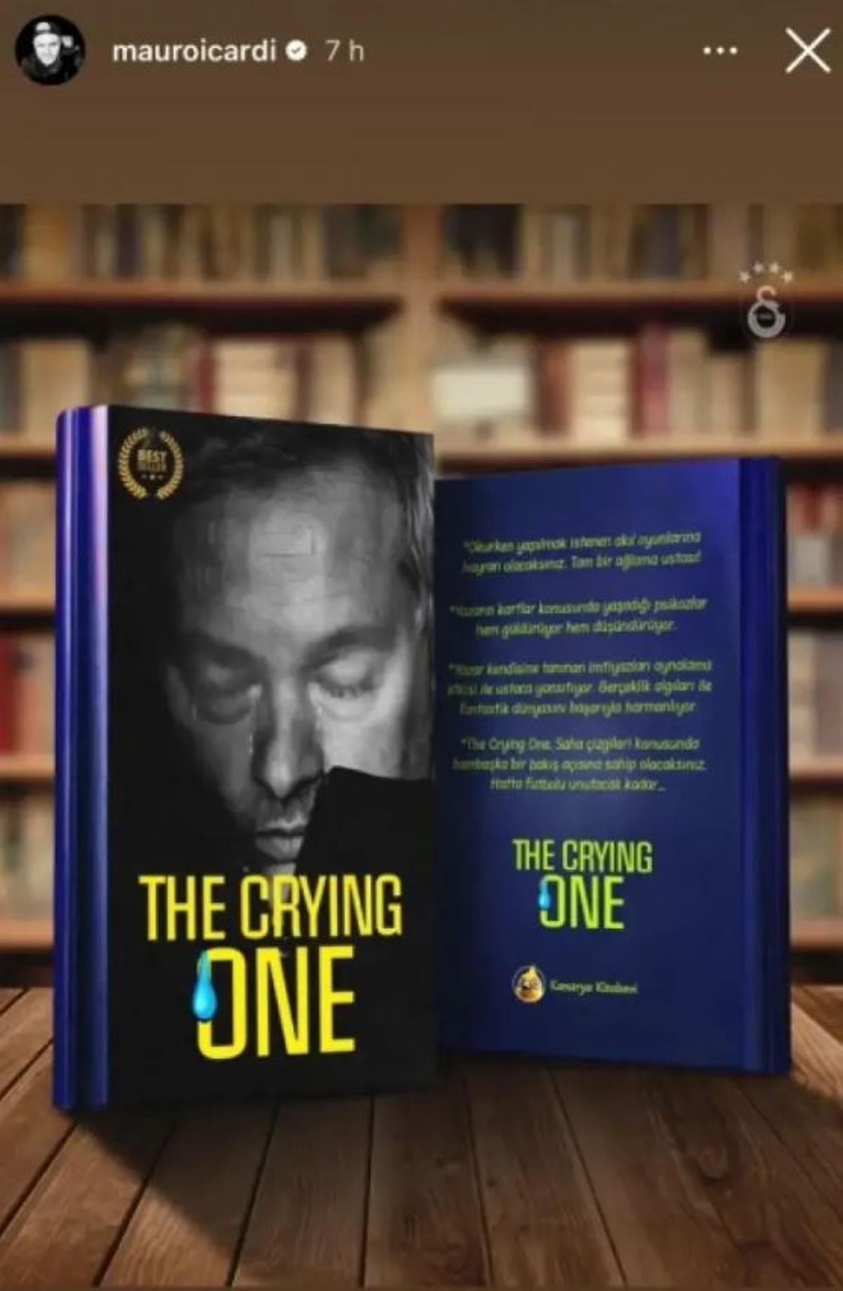 Historia de Icardi dedicada a Mourinho con 'The crying one'