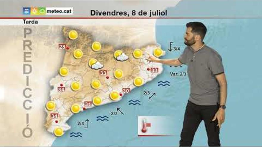 Ambient assolellat i temperatura en ascens