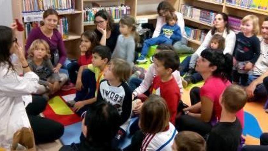 Premien un projecte de lectura de la biblioteca de Riudellots