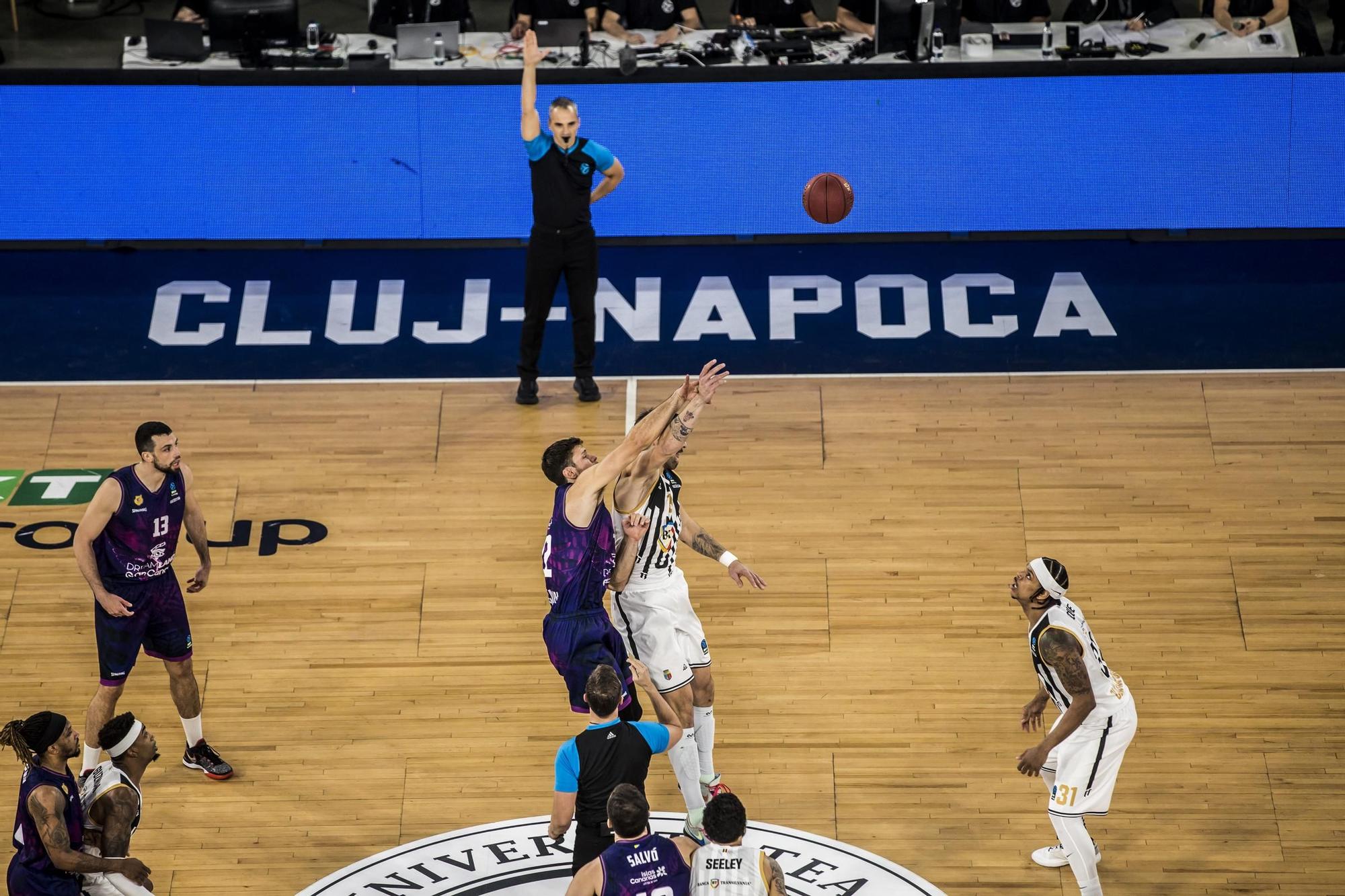 Baloncesto: UT-B Cluj-Napoca - Dreamland Gran Canaria