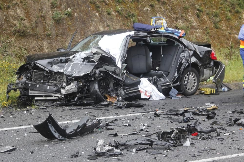 Accidente en Marín