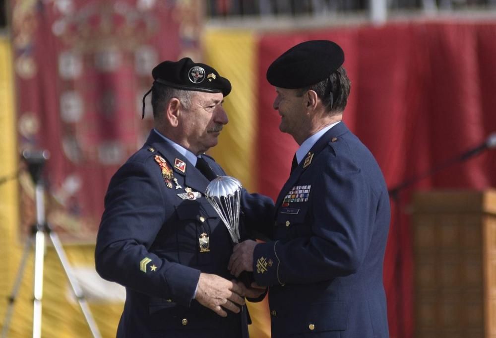 72º Aniversario del primer lanzamiento paracaidista de España en la Base Aérea de Alcantarilla