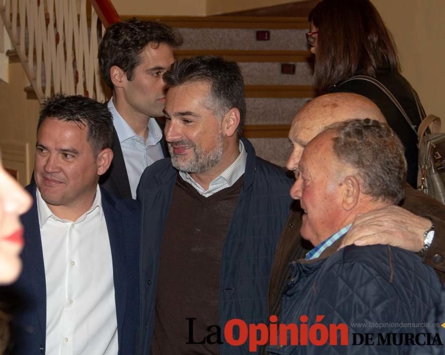 Presentación candidatura PP en Caravaca