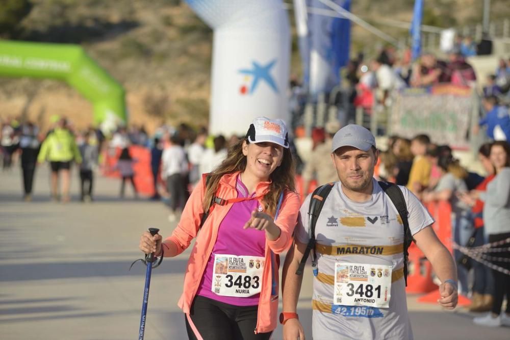 Llegada a la meta de la Ruta de las Fortalezas (I)