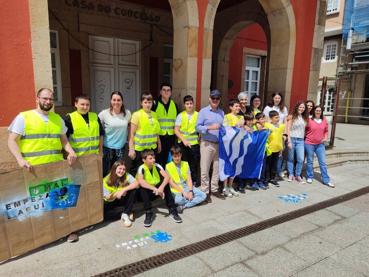 El proyecto internacional "O mar empeza aquí" llega a Bueu
