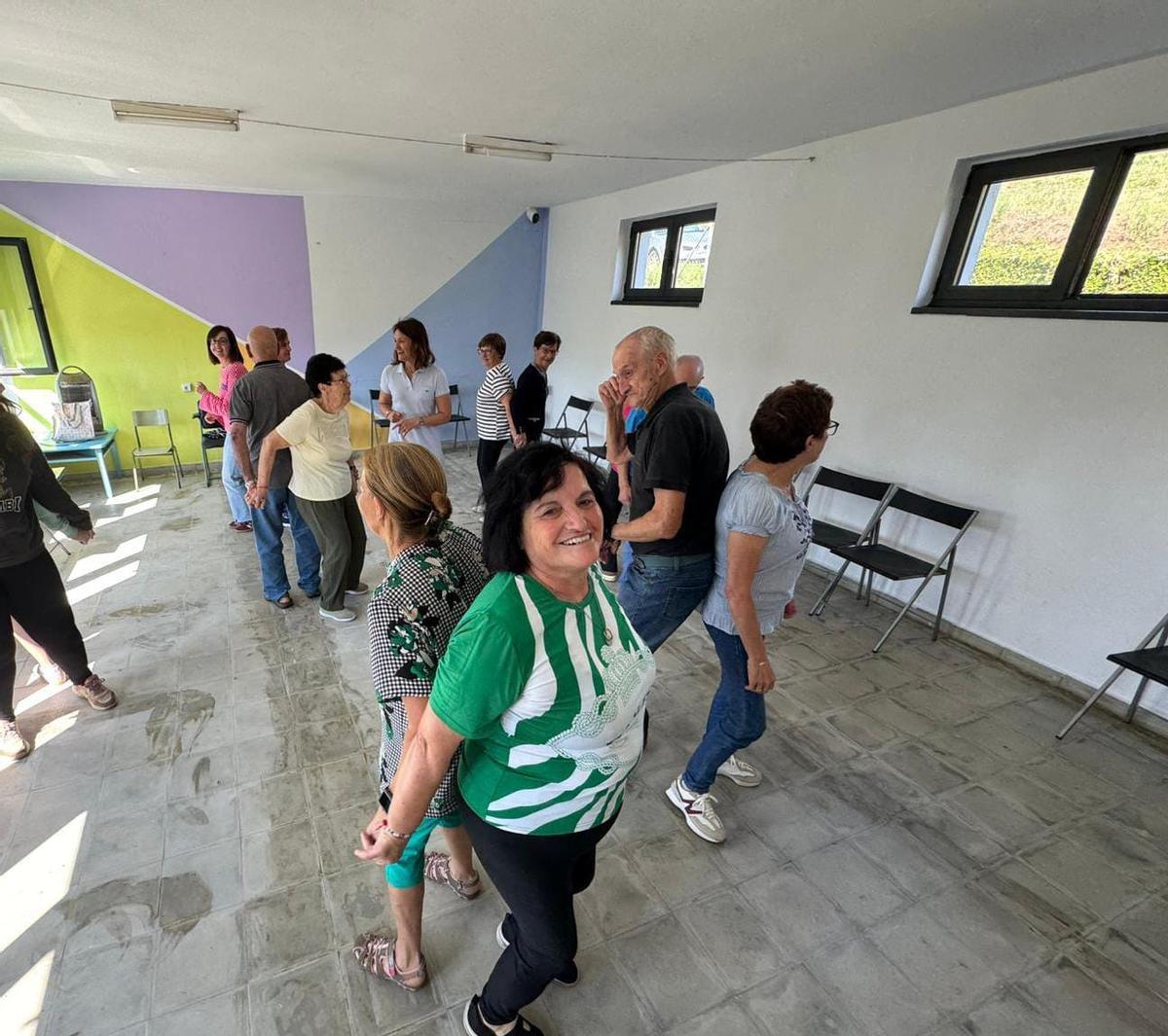 Desarrollo del taller en Obona.