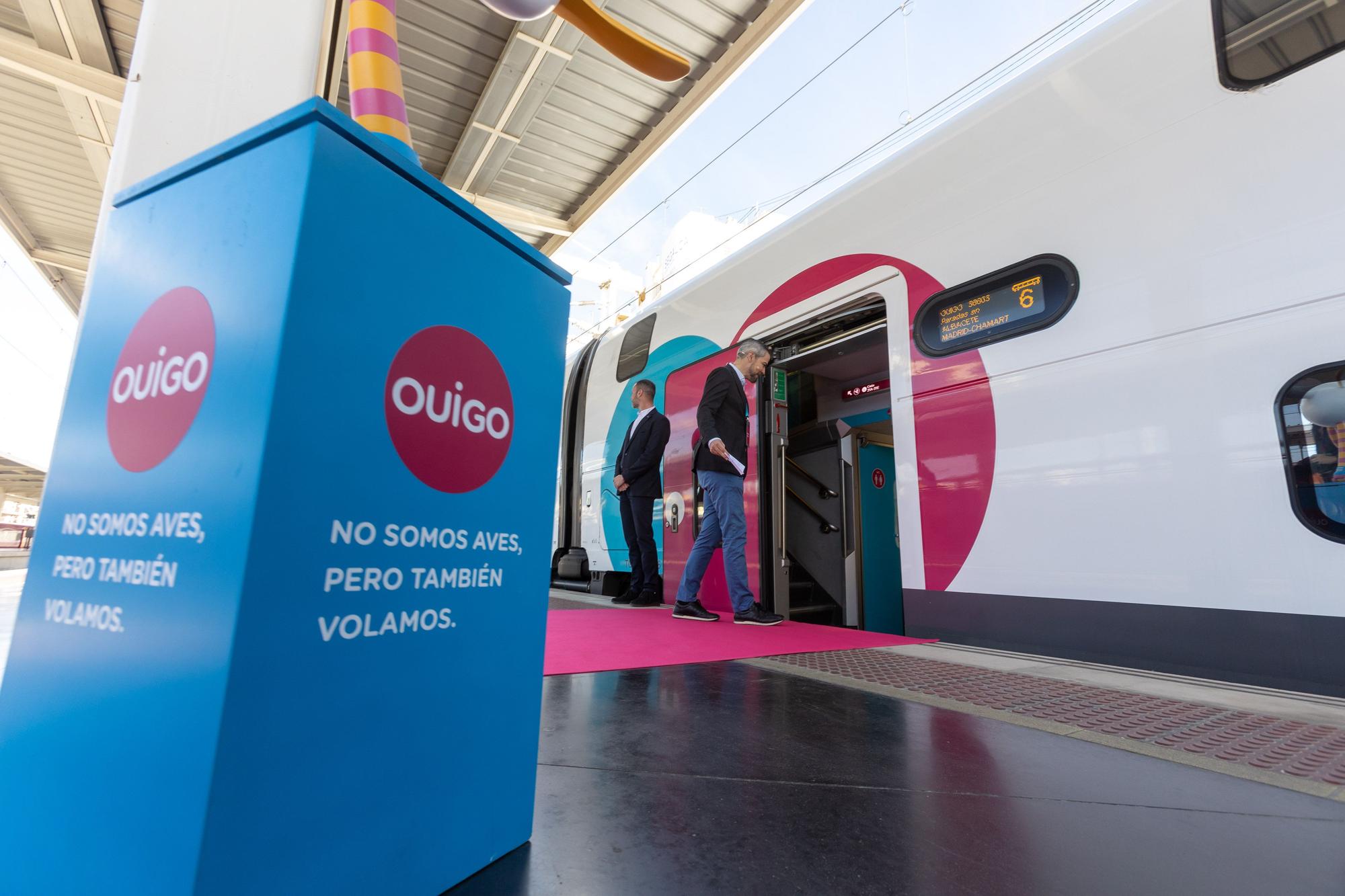 Ouigo aterriza en Alicante en abril para competir con el AVE low cost de Renfe