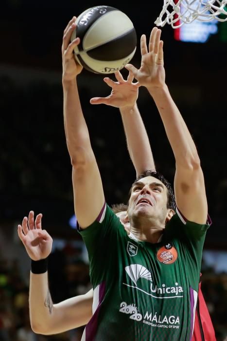 Victoria del Unicaja ante el Zaragoza en la Copa del Rey 2020.