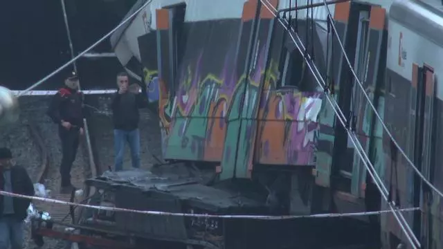 Muere un maquinista en prácticas de 27 años al descarrilar un tren en Gelida